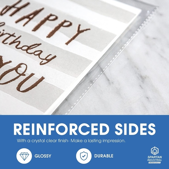 25  10x13 Crystal Clear Resealable Poly Bags - Picture 5 of 5